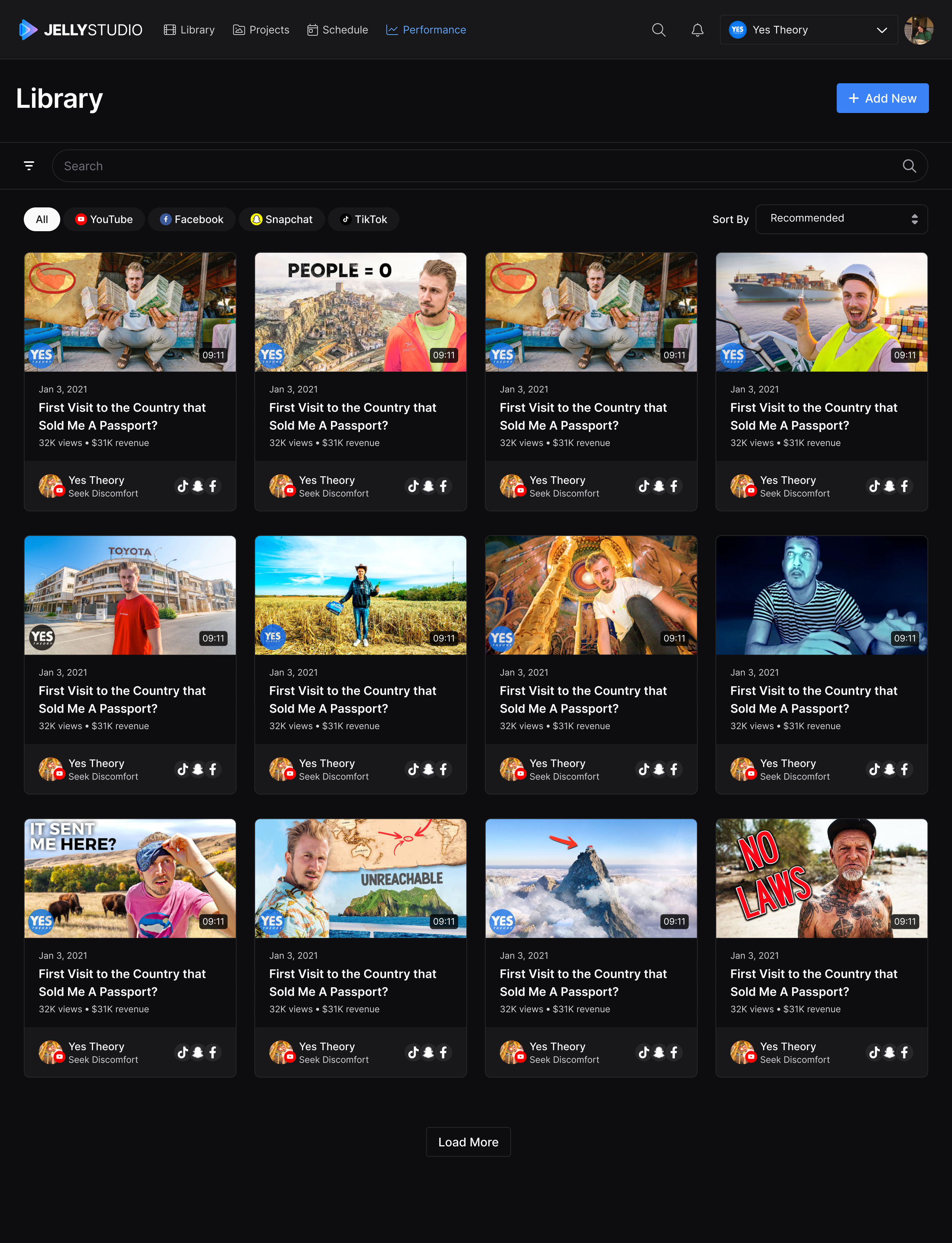 JellyStudio onboarding — get started flow