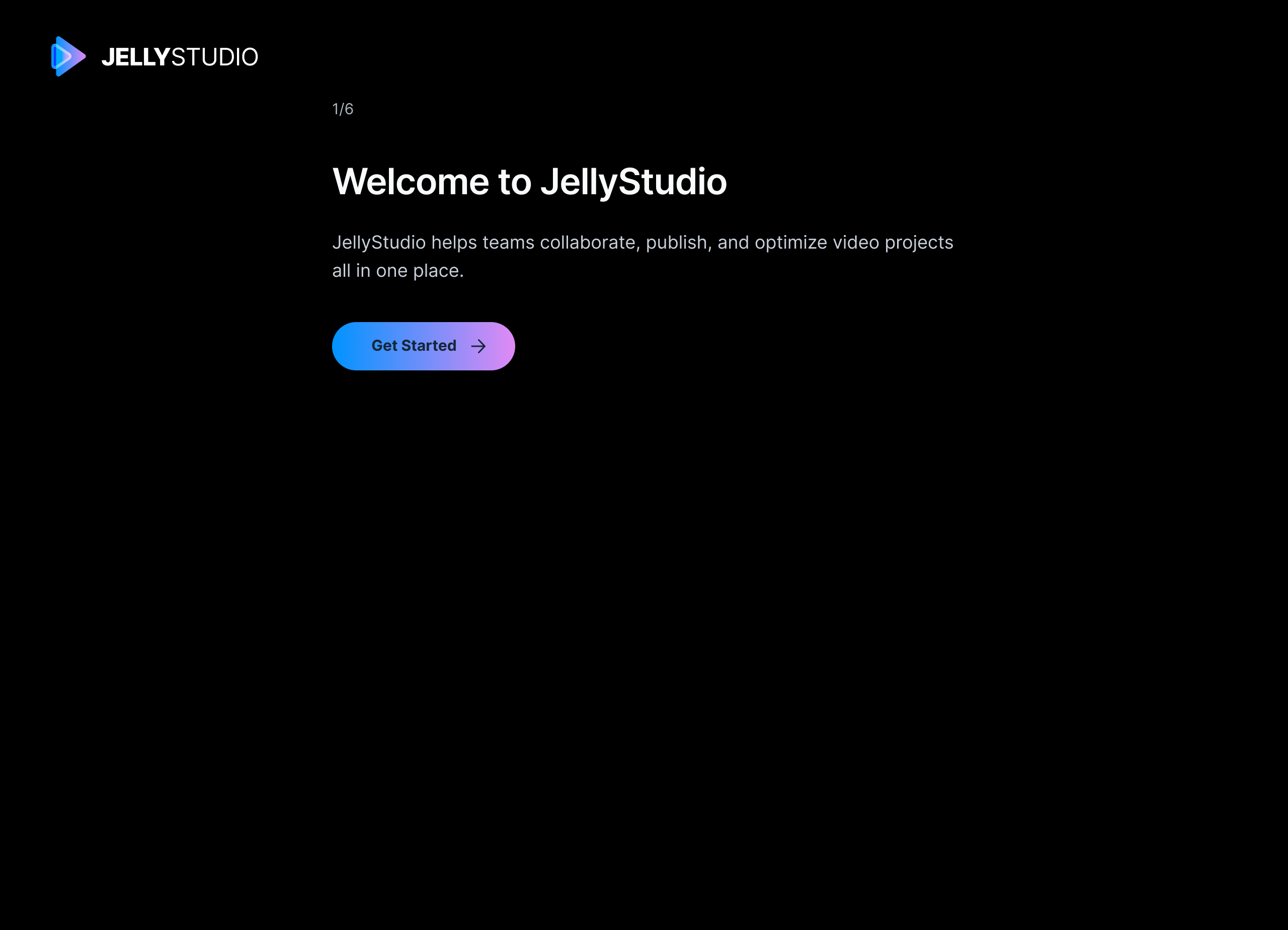 JellyStudio onboarding step 4